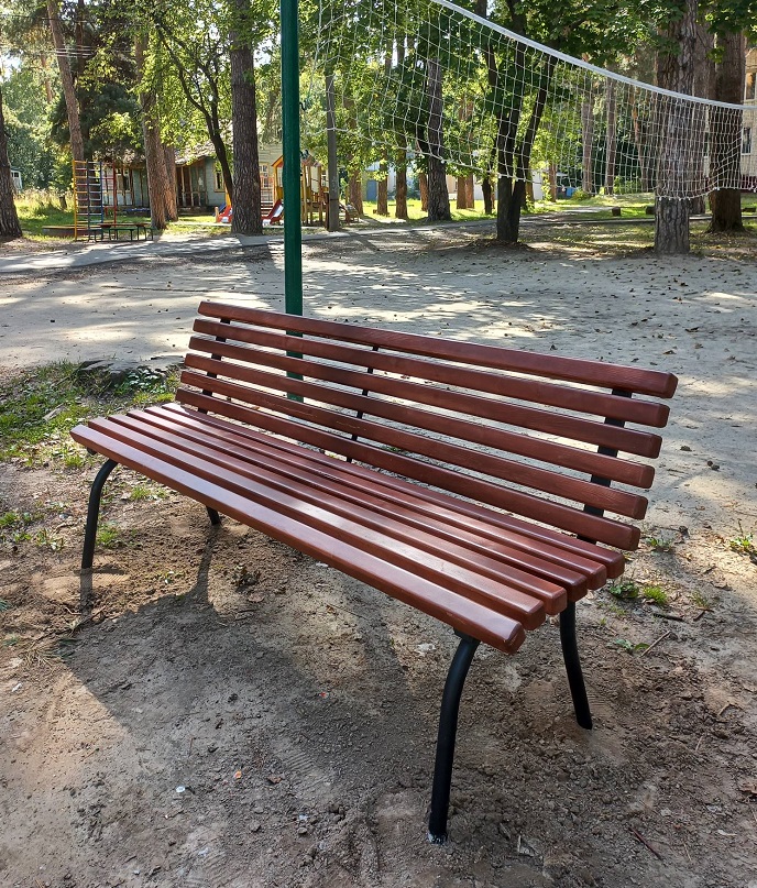 Скамейка со спинкой ВЕ-1.30 1800х450х900мм