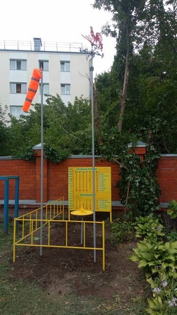 Ветряной рукав для метеоплощадки АМФ-5.43